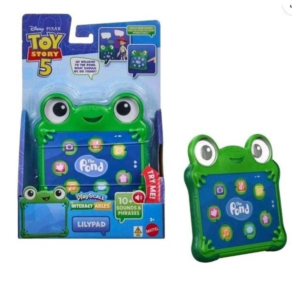 Mattel Disney and Pixar Toy Story 5 Interactables Figure Lilypad 6 Inch Playset